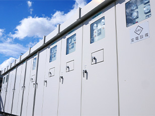 配電盤塗装の自動化技術<br />
